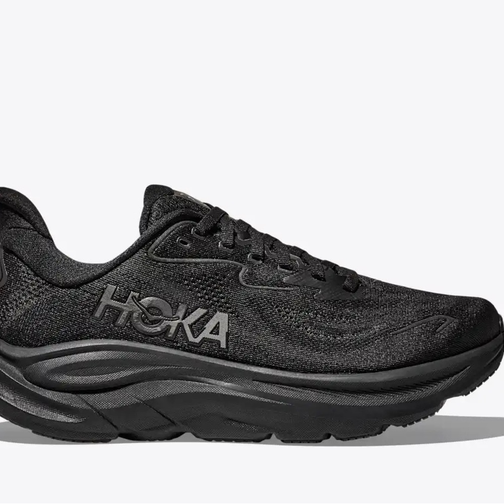 Hoka WIDE sz E Clifton 10 All-Black Athletic Sneaker 10 1/2 price firm no offers